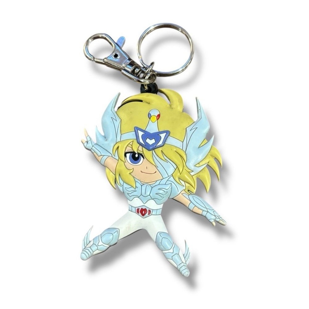 Cygnus Hyoga Saint Seiya Knights of the Zodiac Figure Keychain
